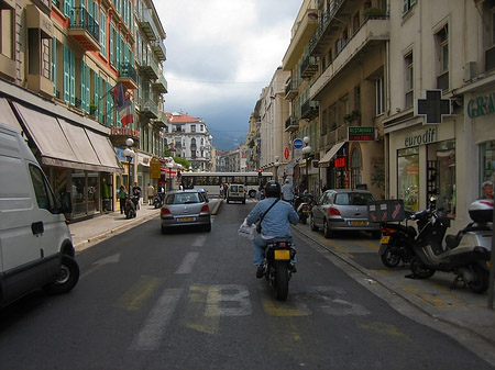 Straßen von Nizza Foto 